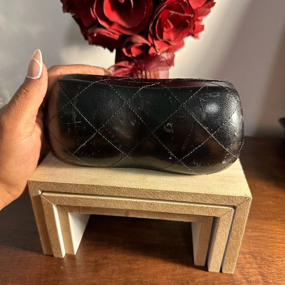 CHANEL VINTAGE SUNGLASSES BLACK CASE ONLY - Picture 6 of 8